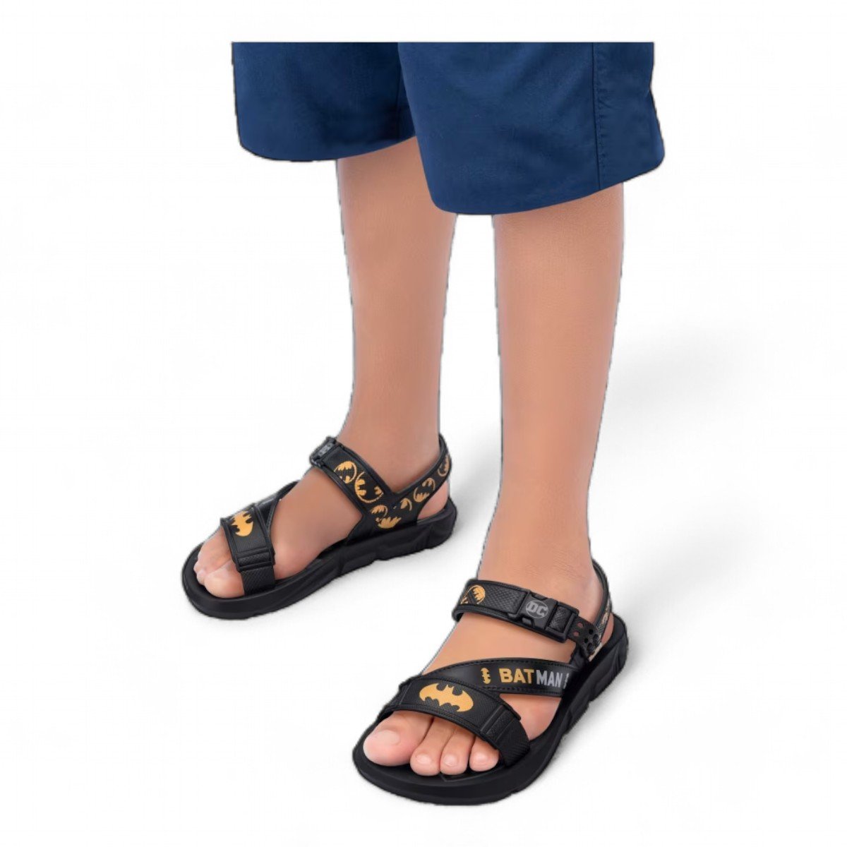 Sandália Infantil com Acessório Batman Lançador Grendene Kids 4