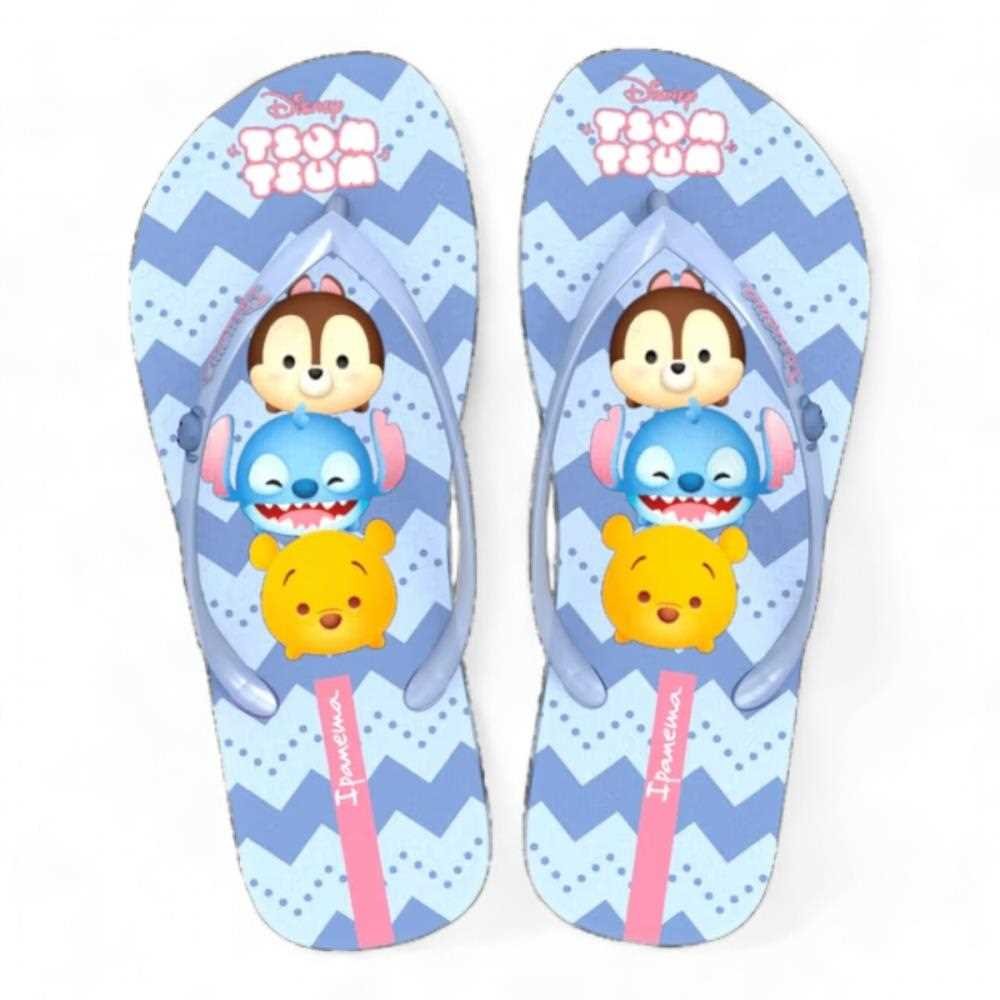 Chinelo Ipanema Disney Joy Infantil Azul Perolado 2