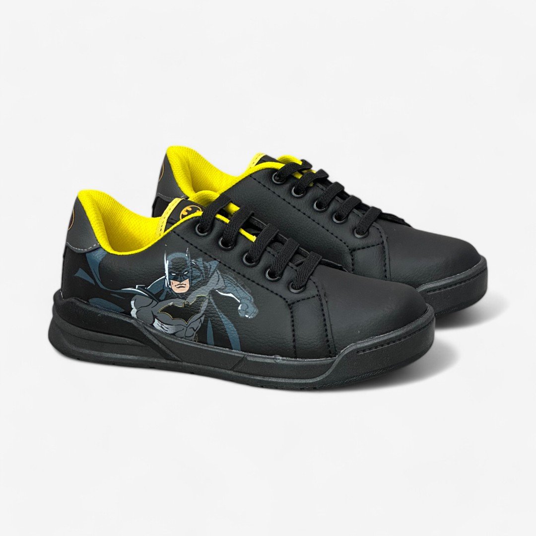 Tênis Via Vip Batman Masculino Infantil Preto 2