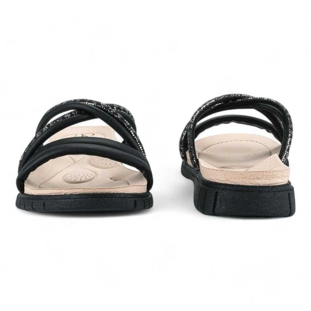Chinelo Slide Campesí Feminina Conforto CP221 Preto 5