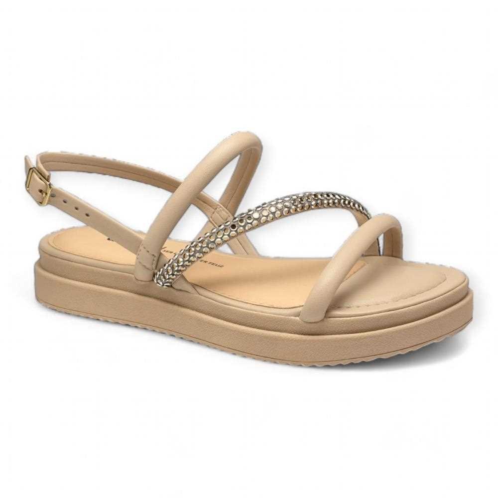 Sandália Flatform Dakota Feminina Y7634 Bege 2