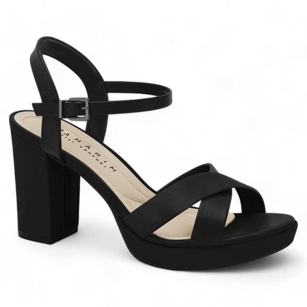 Sandália Ramarim Salto Alto Feminina 2433252 Preto 2