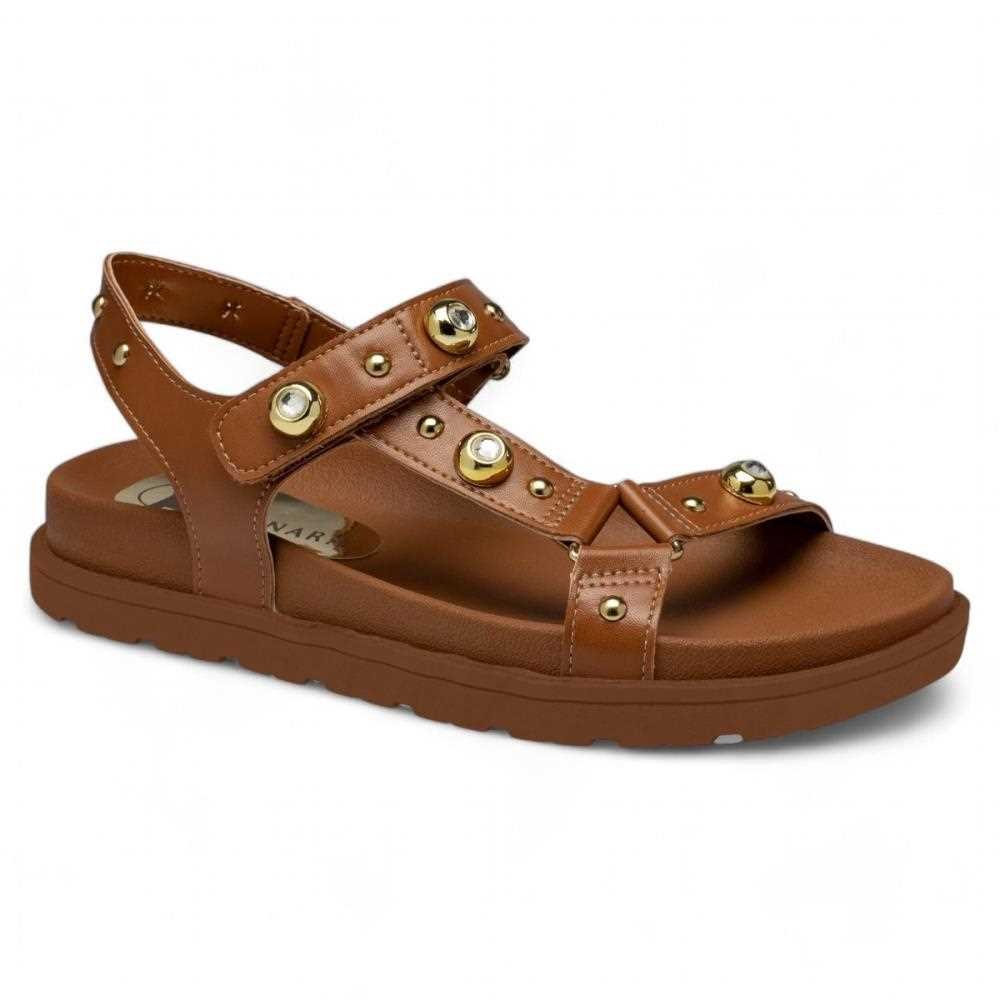 Sandália Tanara Flatform Feminina T8763 Marrom 2