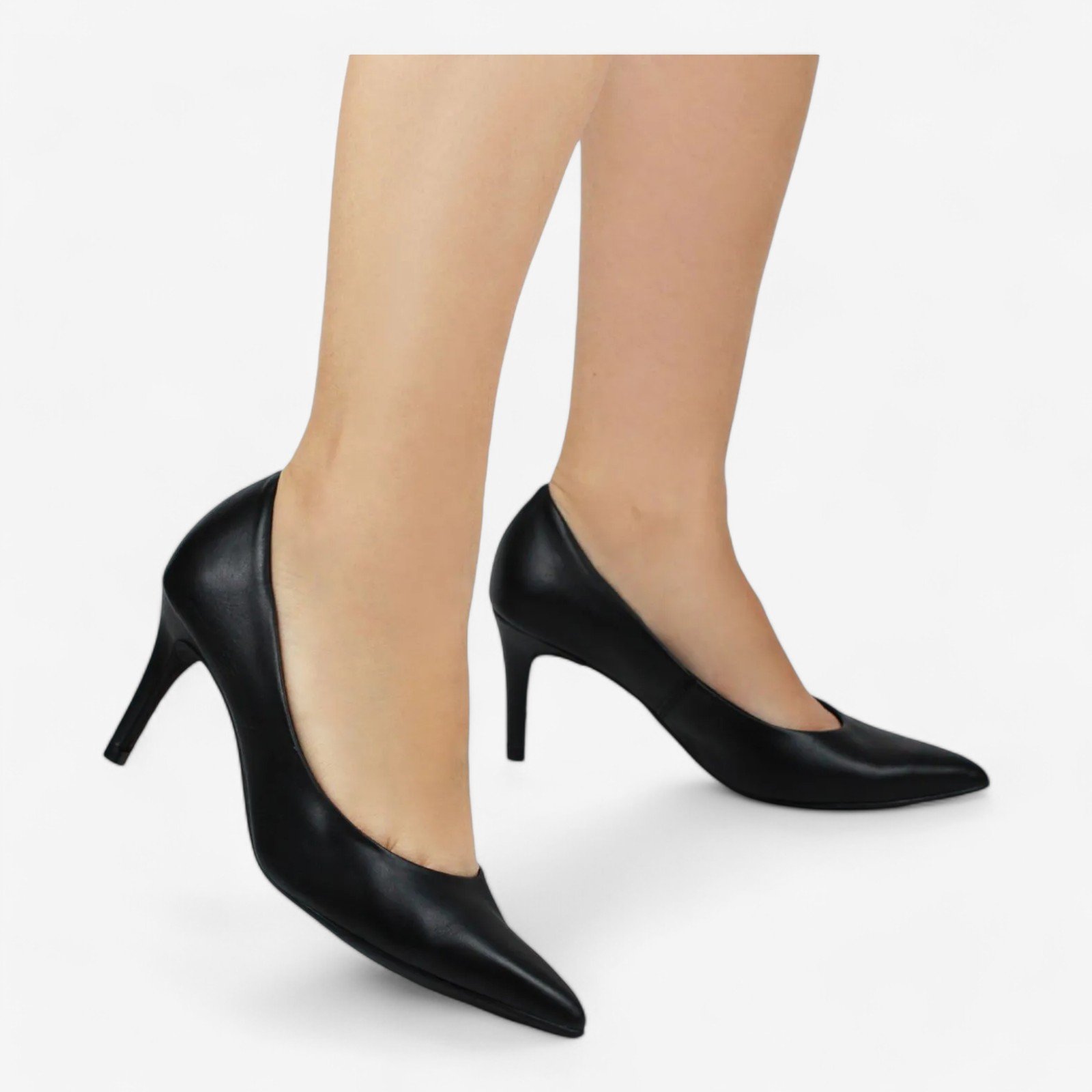 Sapato Scarpin Bottero Feminino em Couro Preto 4