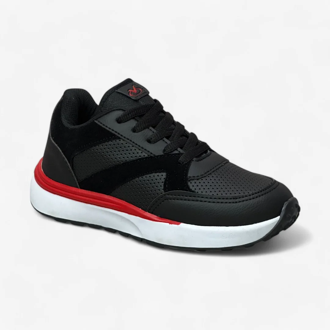 Tênis Via Vip Masculino Infantil Preto 2
