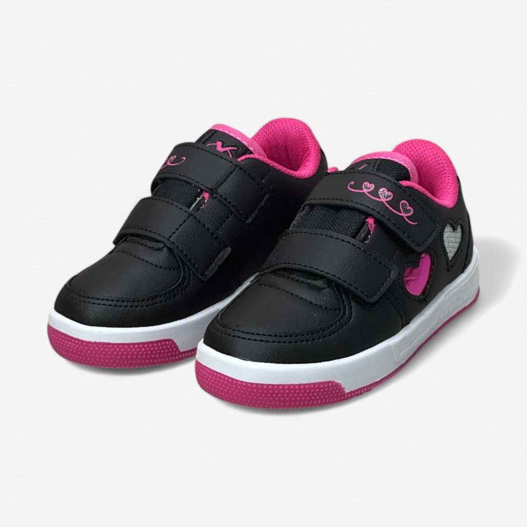 Tênis Via Vip Feminino Infantil Preto 3