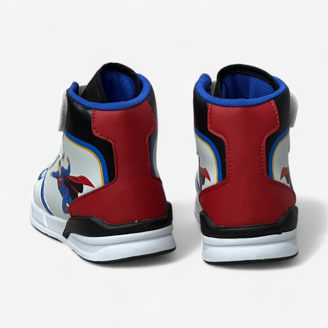 Tênis Via Vip Superman Masculino Infantil Branco 4