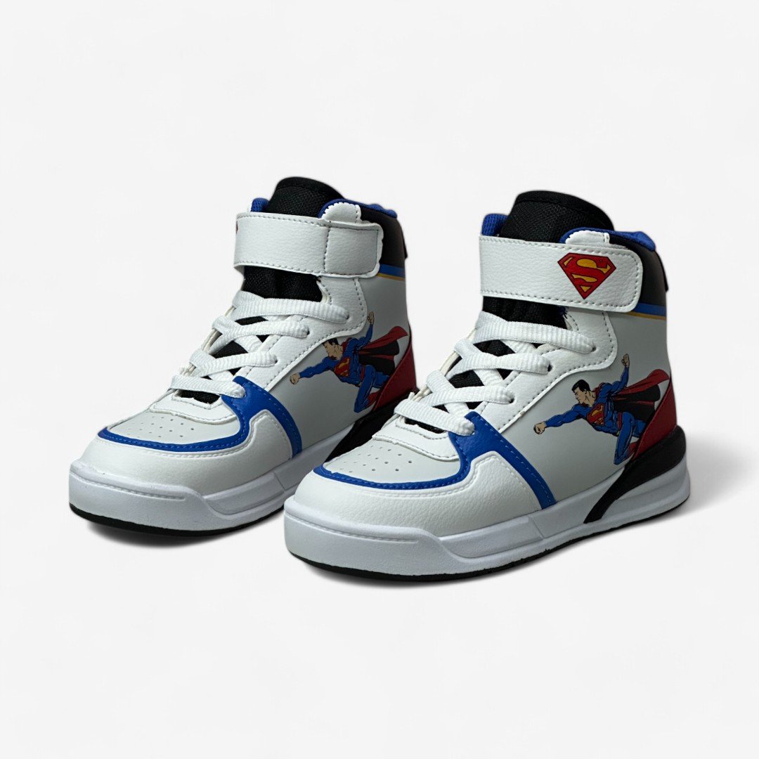 Tênis Via Vip Superman Masculino Infantil Branco 3