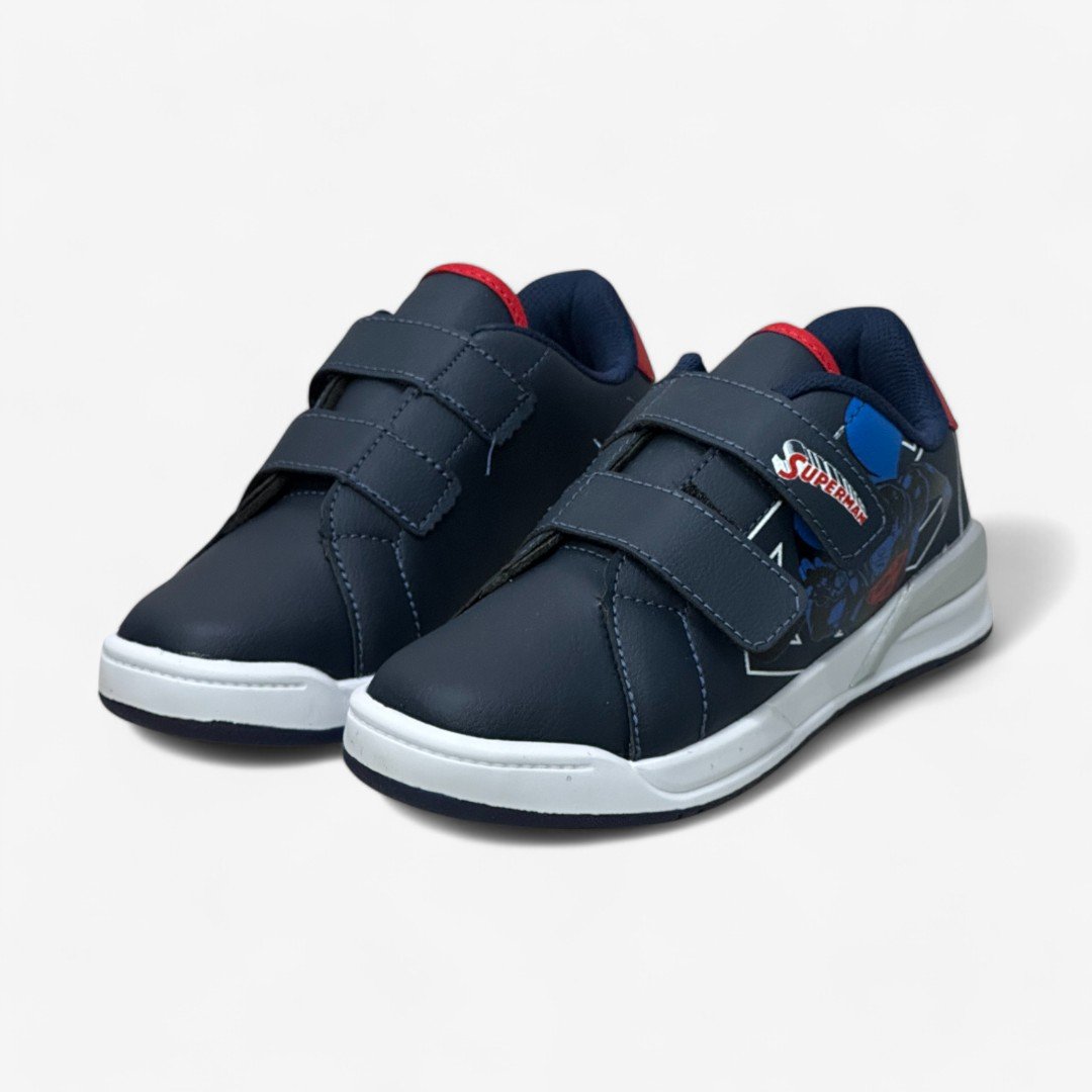 Tênis Via Vip Superman Masculino Infantil Azul 2