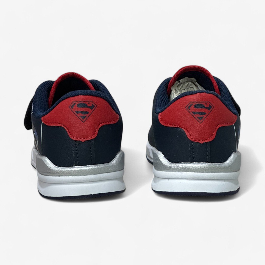 Tênis Via Vip Superman Masculino Infantil Azul 4