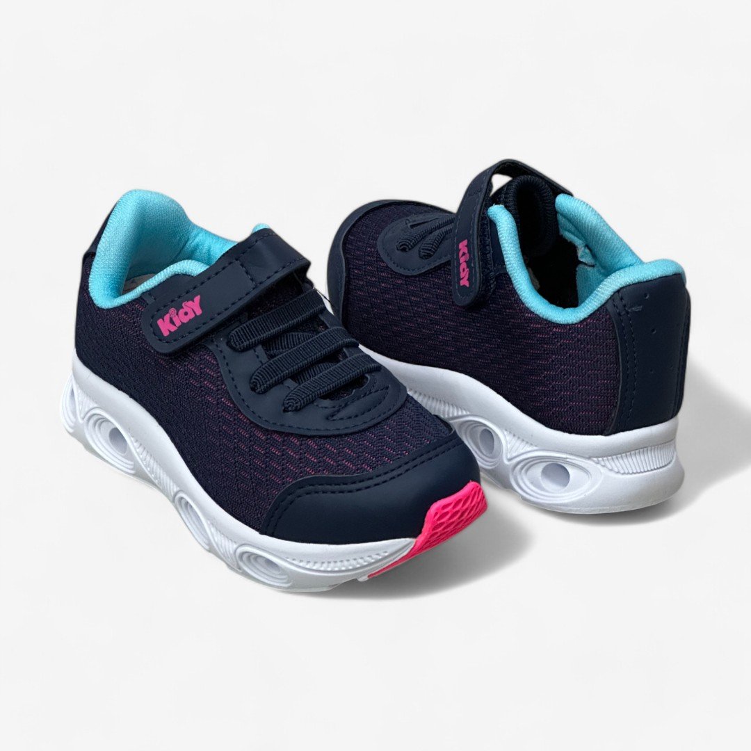 Tênis Kidy Energy Impulso Baby Feminino Infantil Azul 4