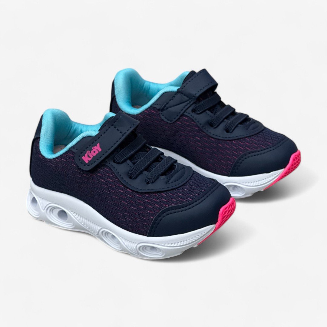 Tênis Kidy Energy Impulso Baby Feminino Infantil Azul 2