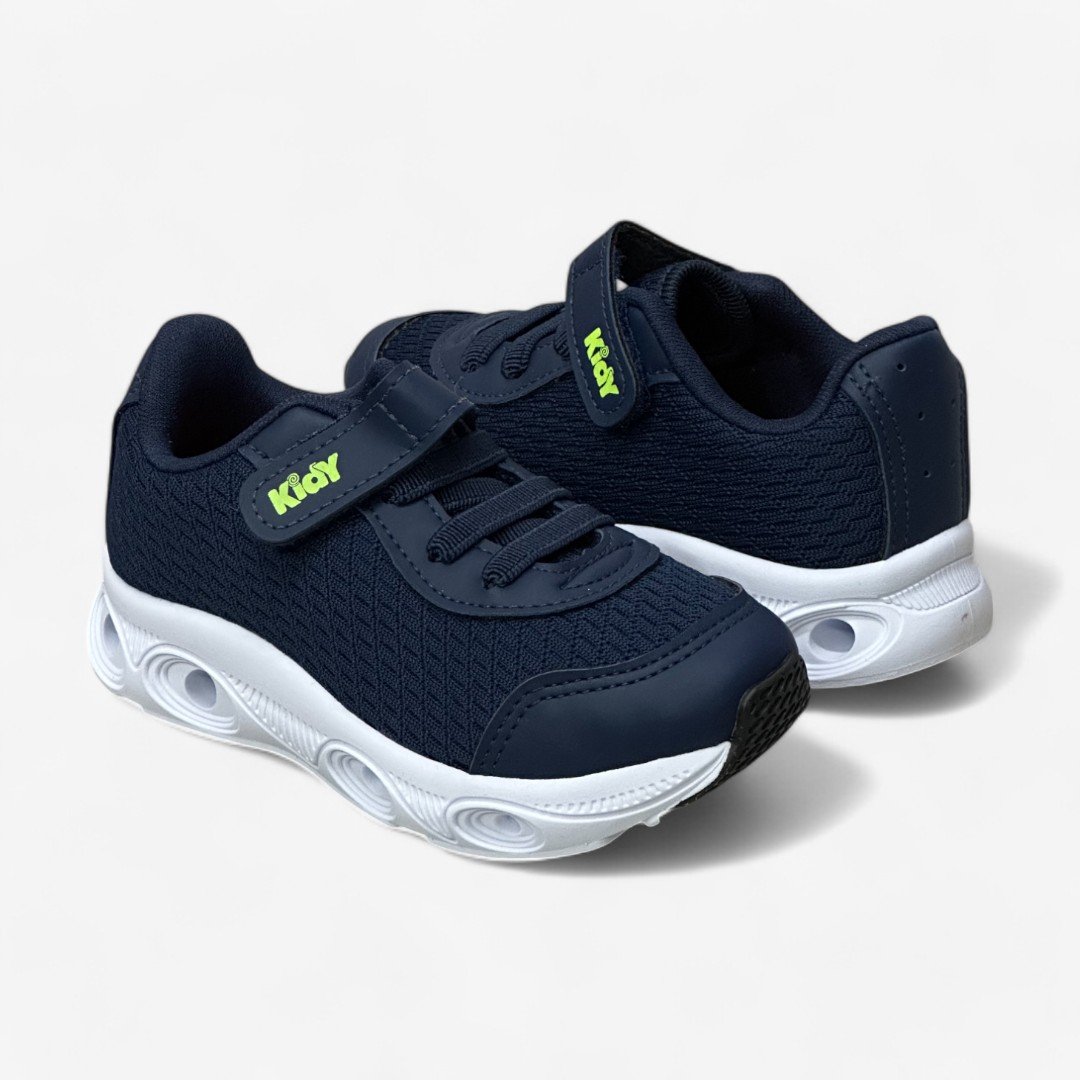Tênis Kidy Energy Impulso Baby Masculino Infantil Azul 4