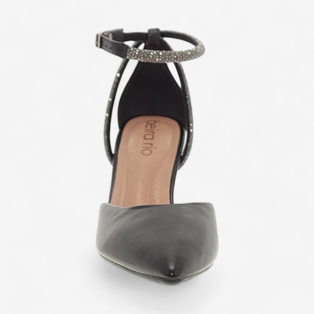 Sapato Beira Rio Scarpin Feminino Preto 4