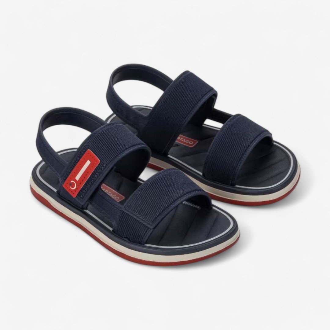 Sandália Infantil Malaga Sport Cartago Bege 1