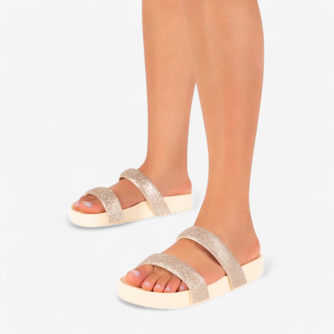 Chinelo Slide Zaxy Bestie Feminino Bege 3