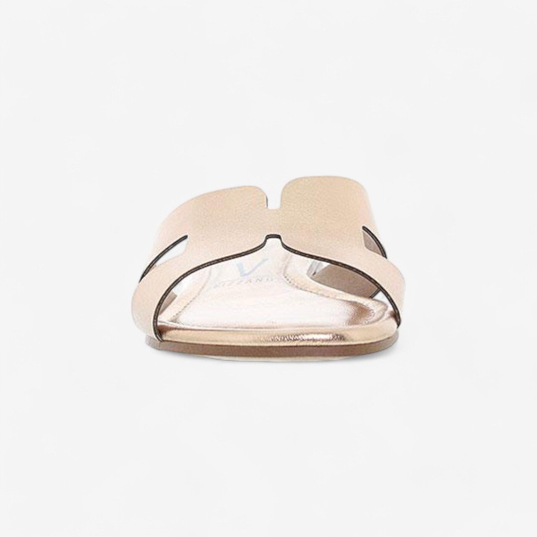 Chinelo Rasteiro Slide Vizzano Feminino Dourado 3