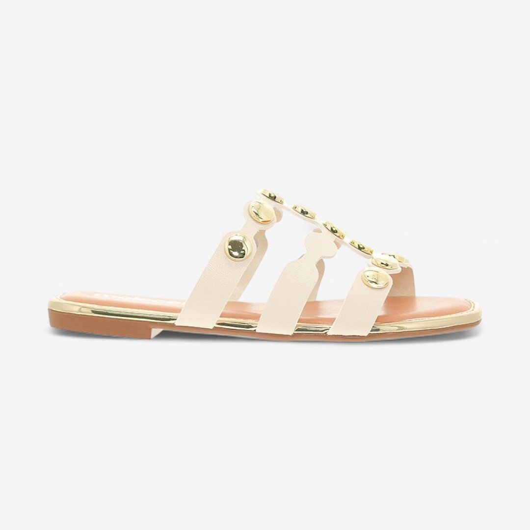Chinelo Slide Moleca Feminino Branco 1