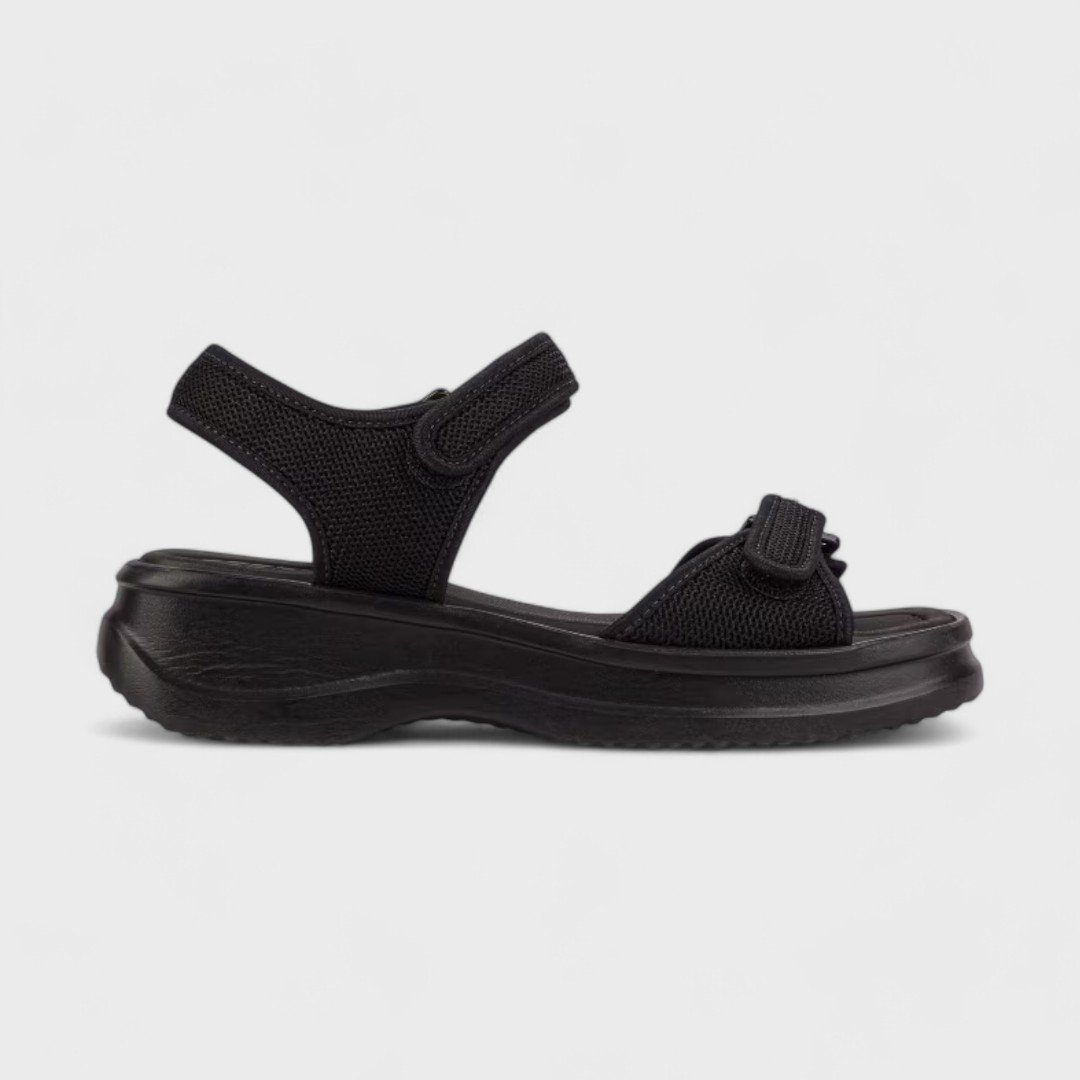Sandália Papete Azaléia Vera Soft Feminina Preto 2