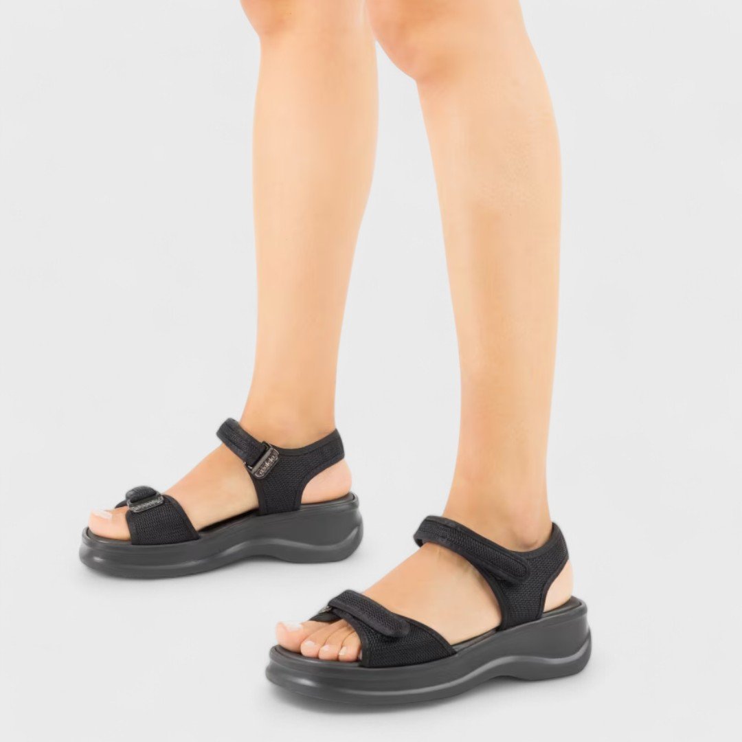 Sandália Papete Azaléia Vera Soft Feminina Preto 3
