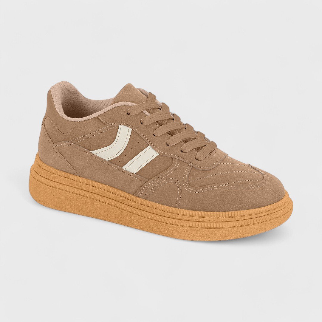 Tênis Moleca Casual Feminino Marrom 2
