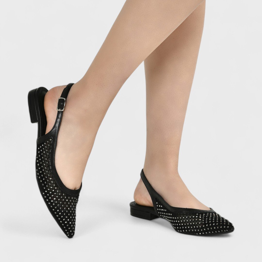 Sapatilha Mule Via Marte Feminina Preto 2