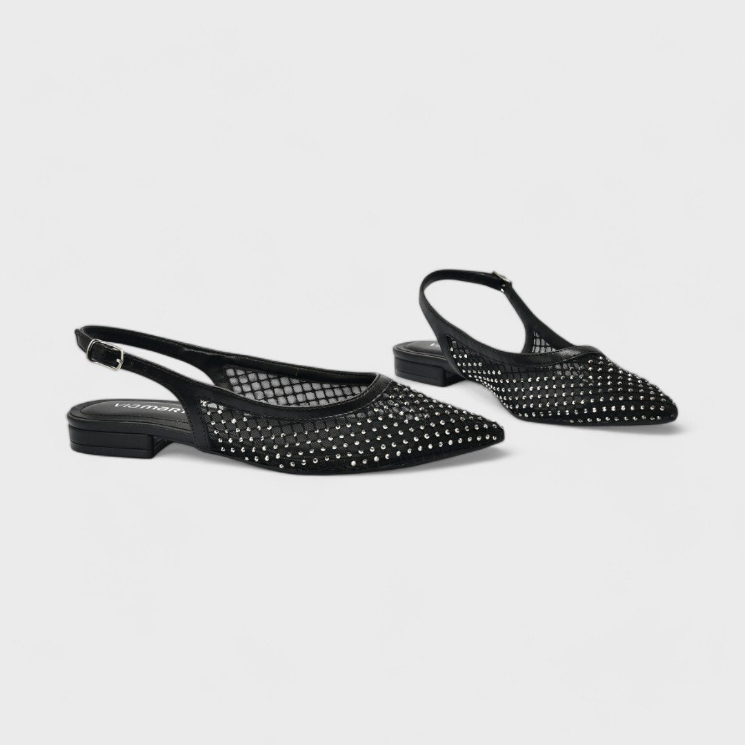 Sapatilha Mule Via Marte Feminina Preto 3