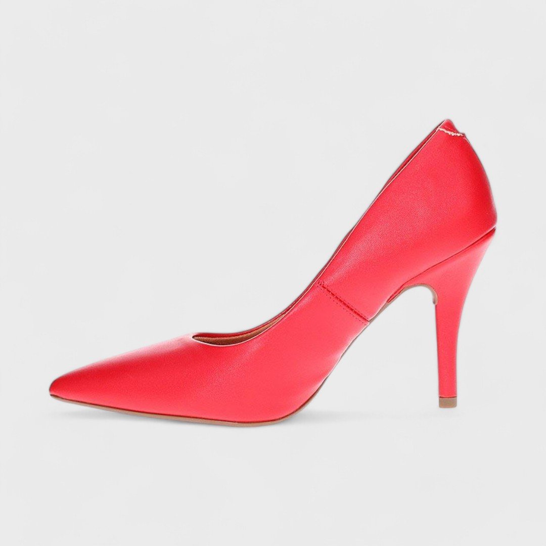 Sapato Scarpin Vizzano Salto Alto Feminino Vermelho 2