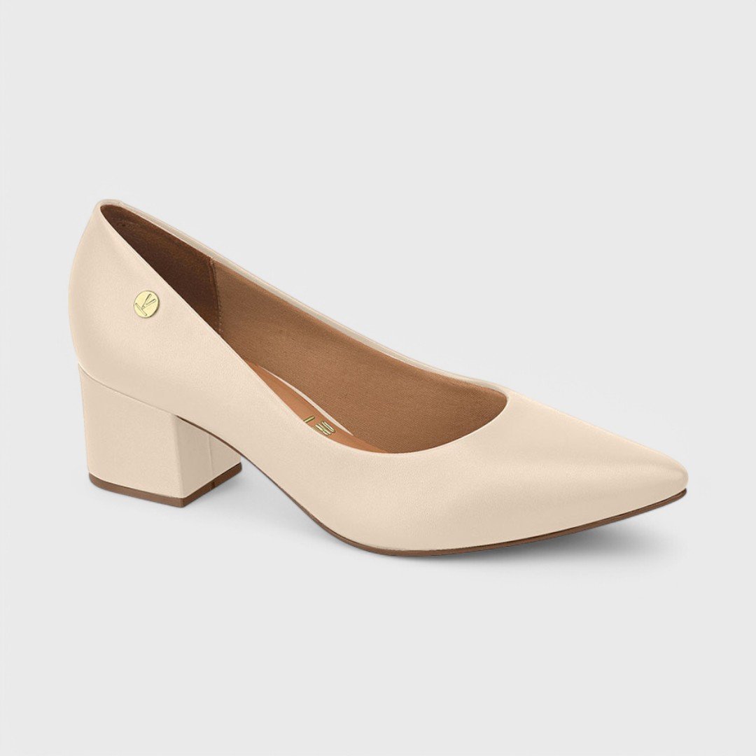 Sapato Scarpin Vizzano Feminino 1220.315 Bege 2