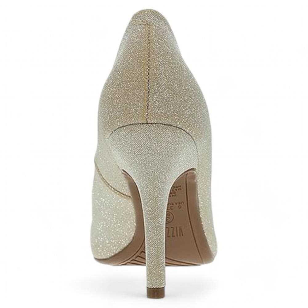 Sapato Scarpin Vizzano Salto Alto Feminino 1184.1101 Dourado 5