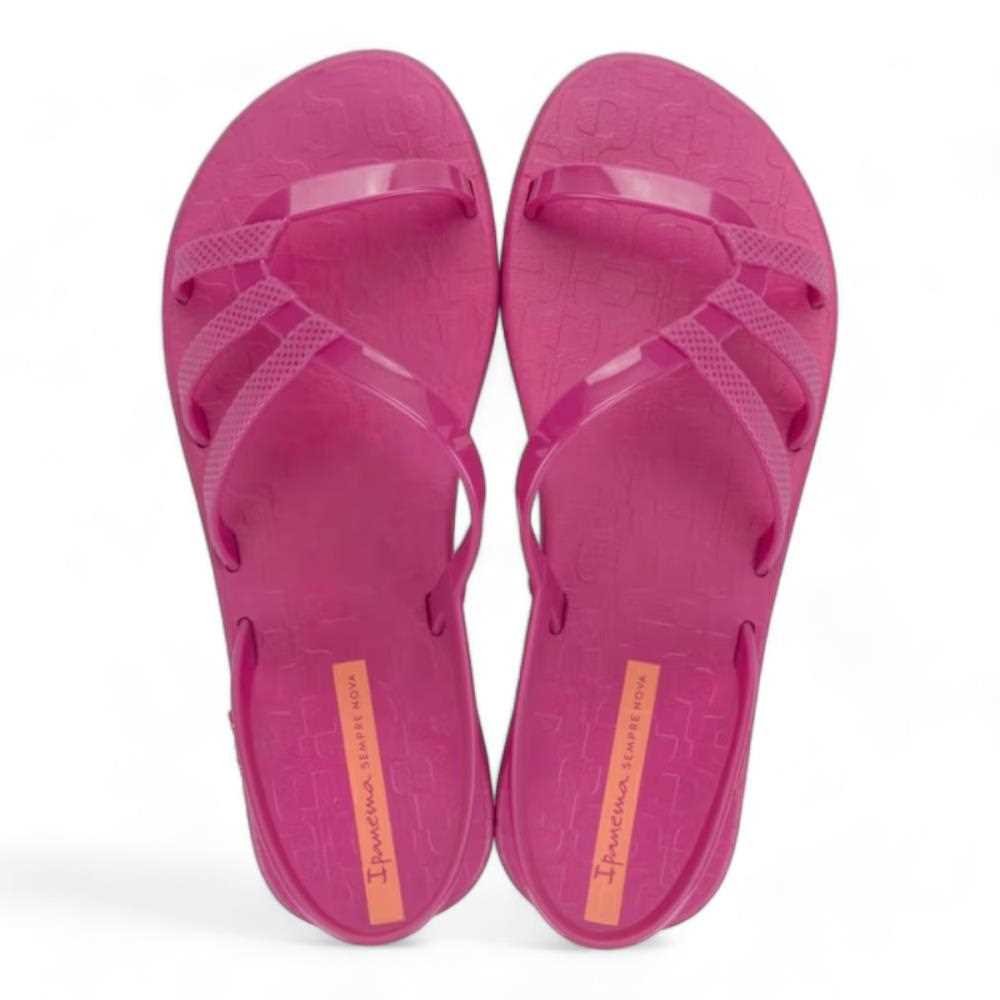 Sandália Rasteira Ipanema Diversa Feminina 27234 Rosa 2