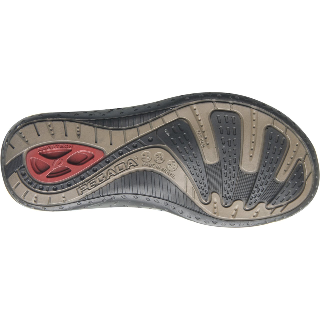 Sandália Pegada Masculina em Couro 131668 Marrom 4