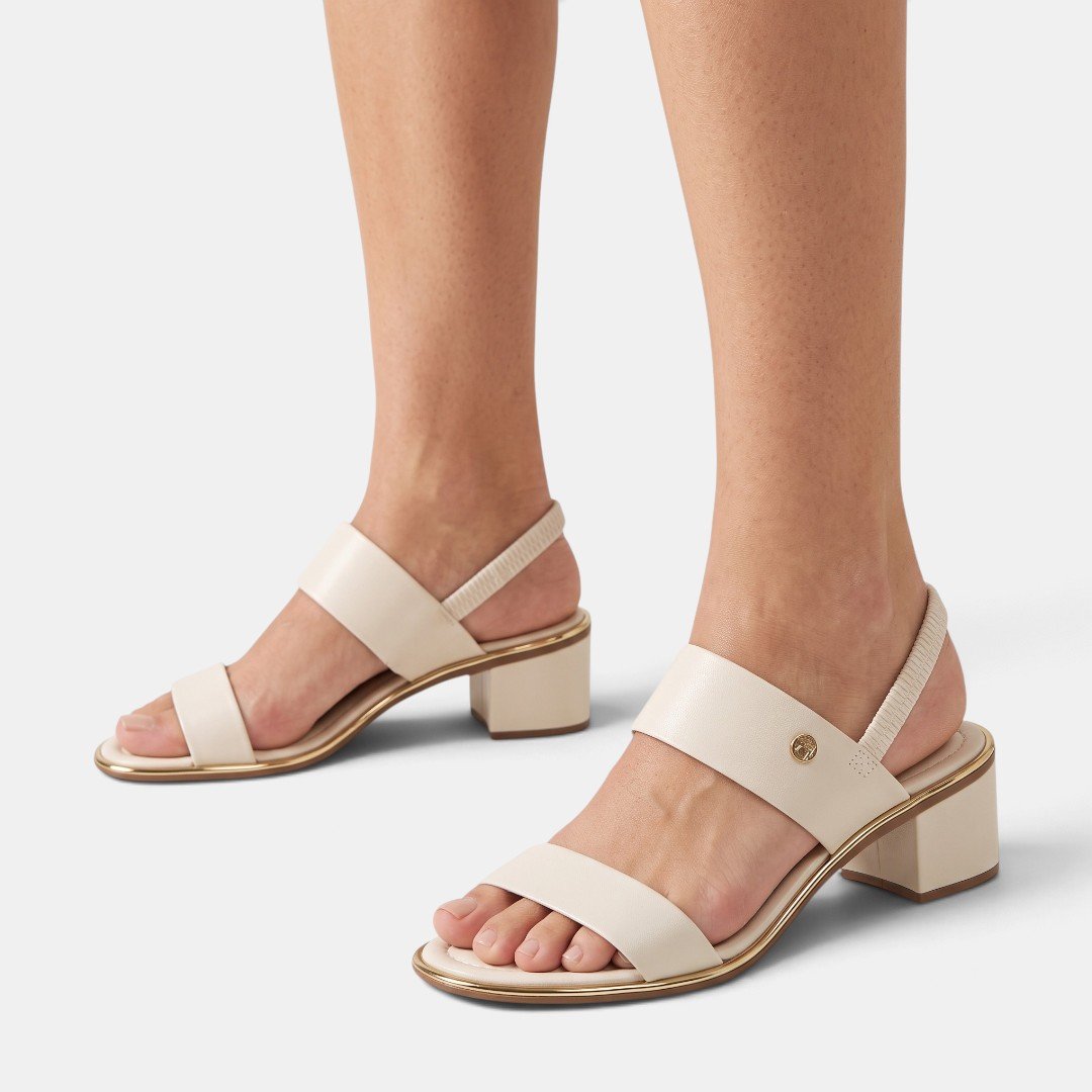 Sandália Beira Rio Feminina 8379.221 Branco 2