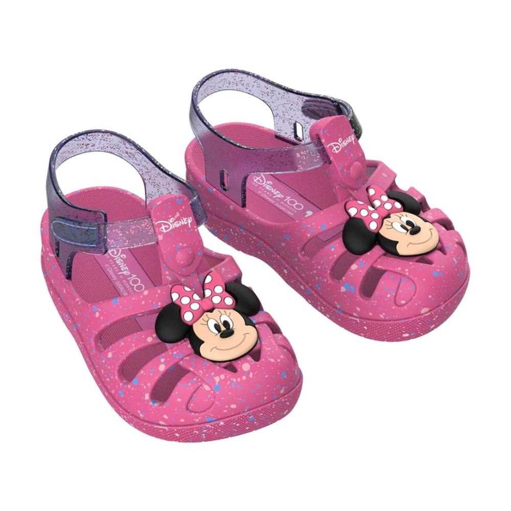 Sandália Aranha Disney Magic Baby Feminina Infantil Rosa 2