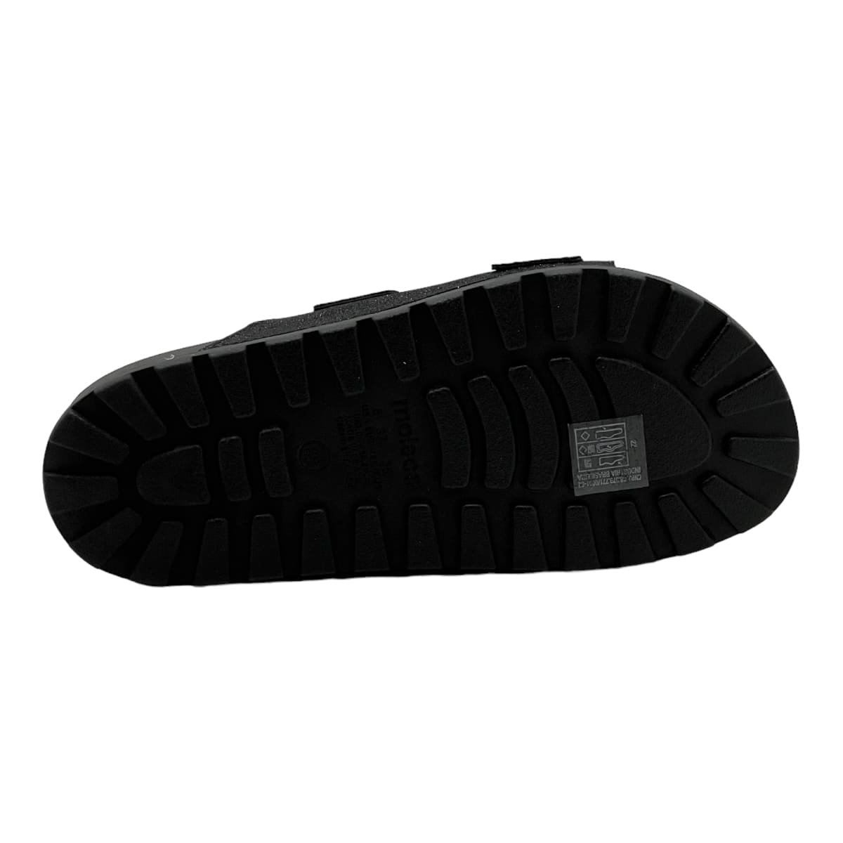Chinelo Moleca Slide Feminino com Fivelas Preto 5