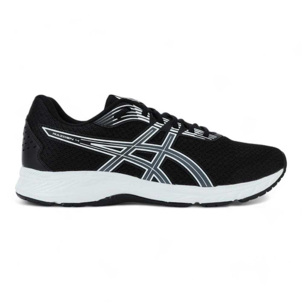 Tênis Asics Raiden 4 Masculino Preto/Branco 1