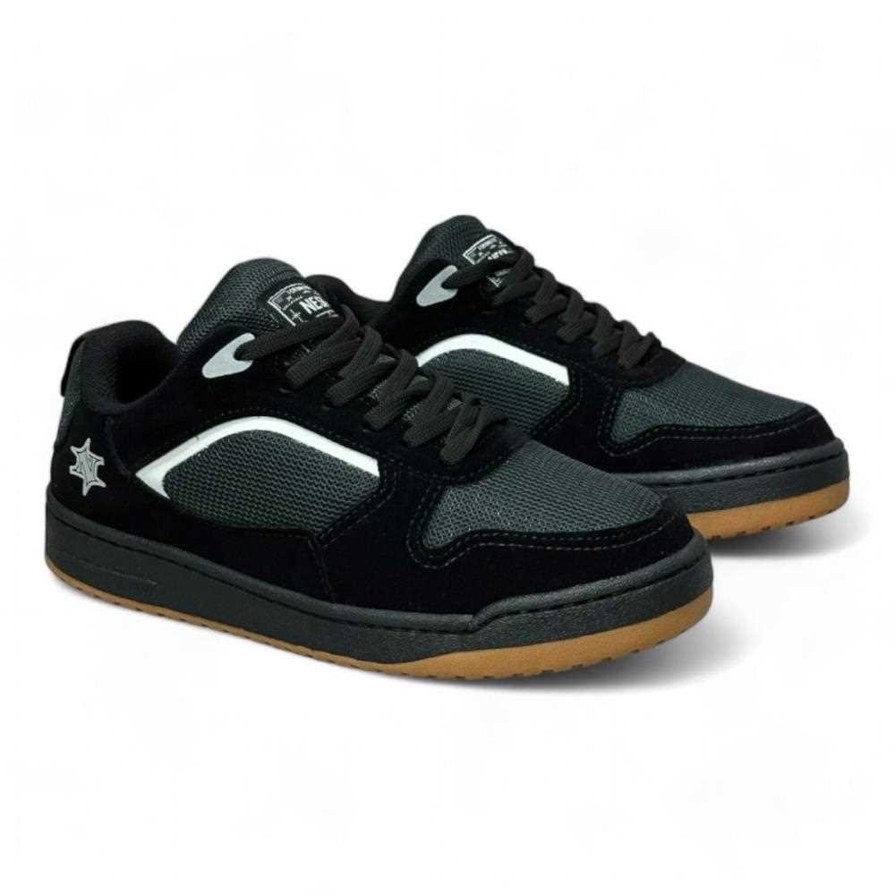 Tênis Nesk Savage Street Preto/Branco 2