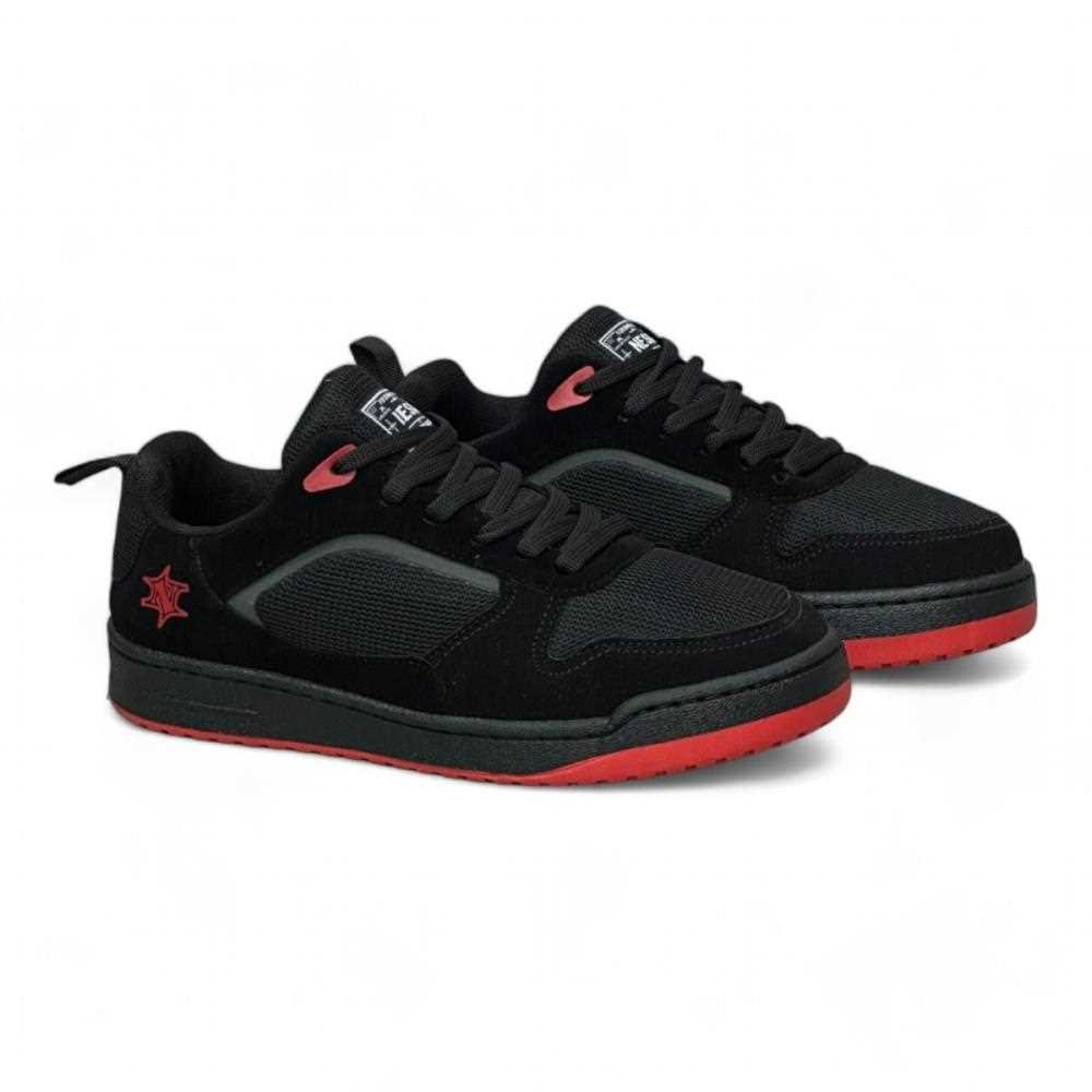 Tênis Nesk Savage Street Preto/Vermelho 2