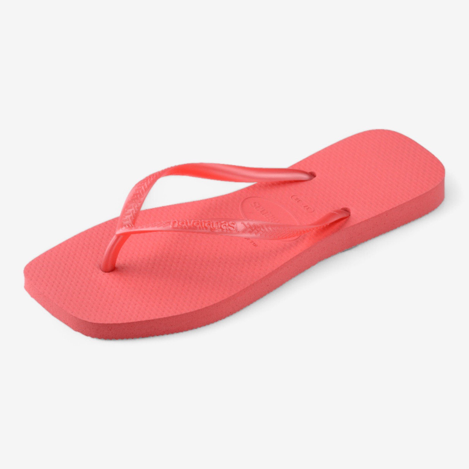 Chinelo Havaianas Slim Square Coral Tropical 6