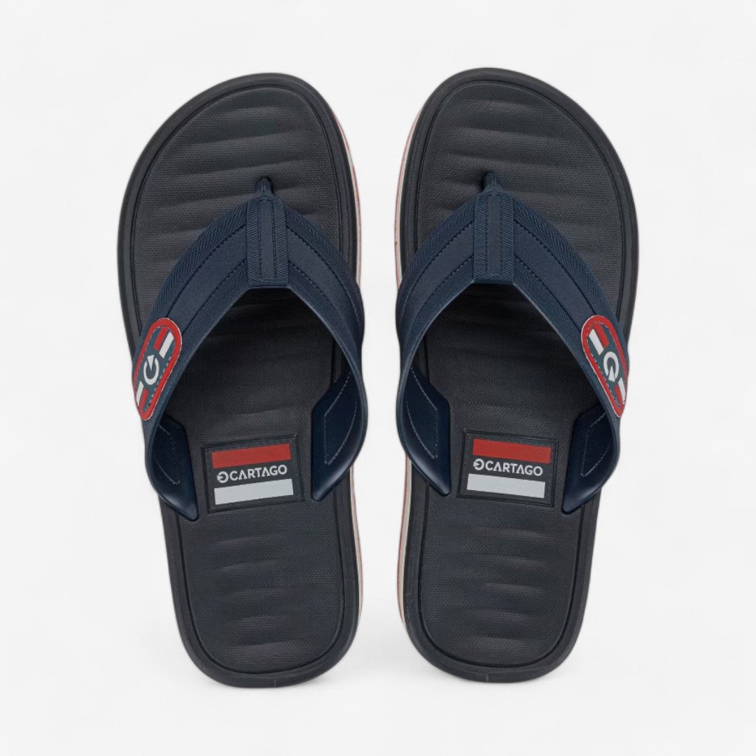 Chinelo Cartago Paris II Masculino Cinza 2