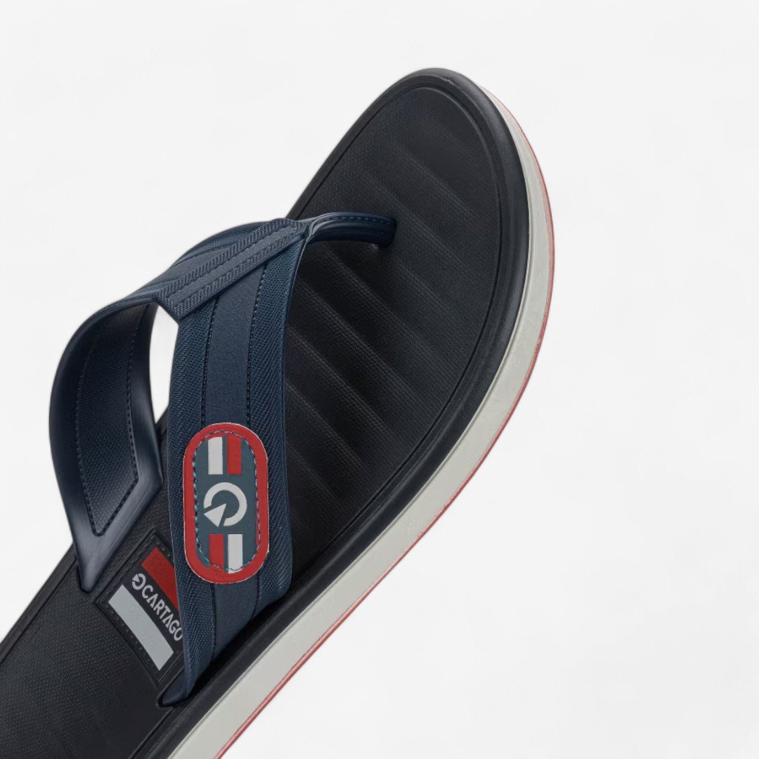 Chinelo Cartago Paris II Masculino Cinza 4