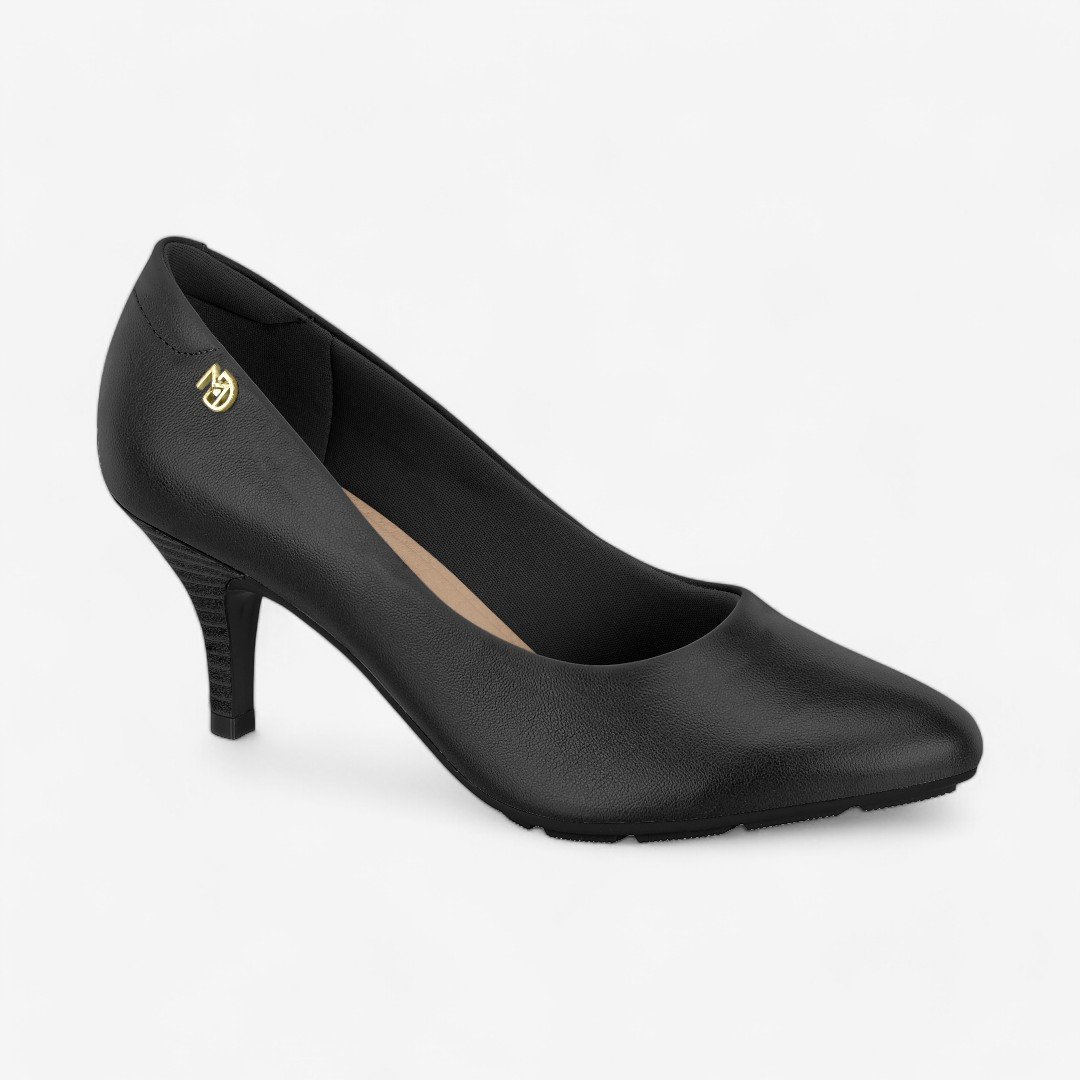 Sapato Scarpin Modare Conforto Feminino Preto 2