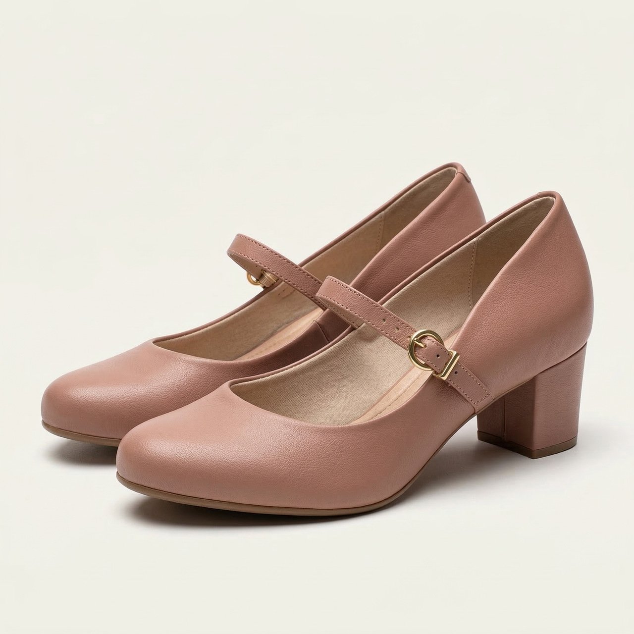 Sapato Beira Rio Feminino Salto Baixo 4777.475 Bege 2
