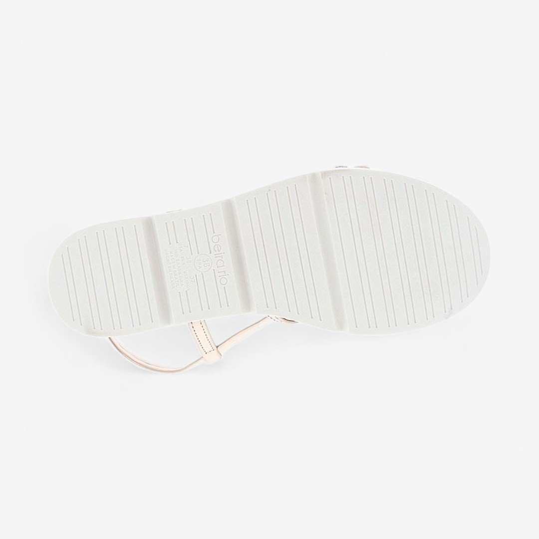 Sandália Beira Rio Flatform Feminina Rosa 6