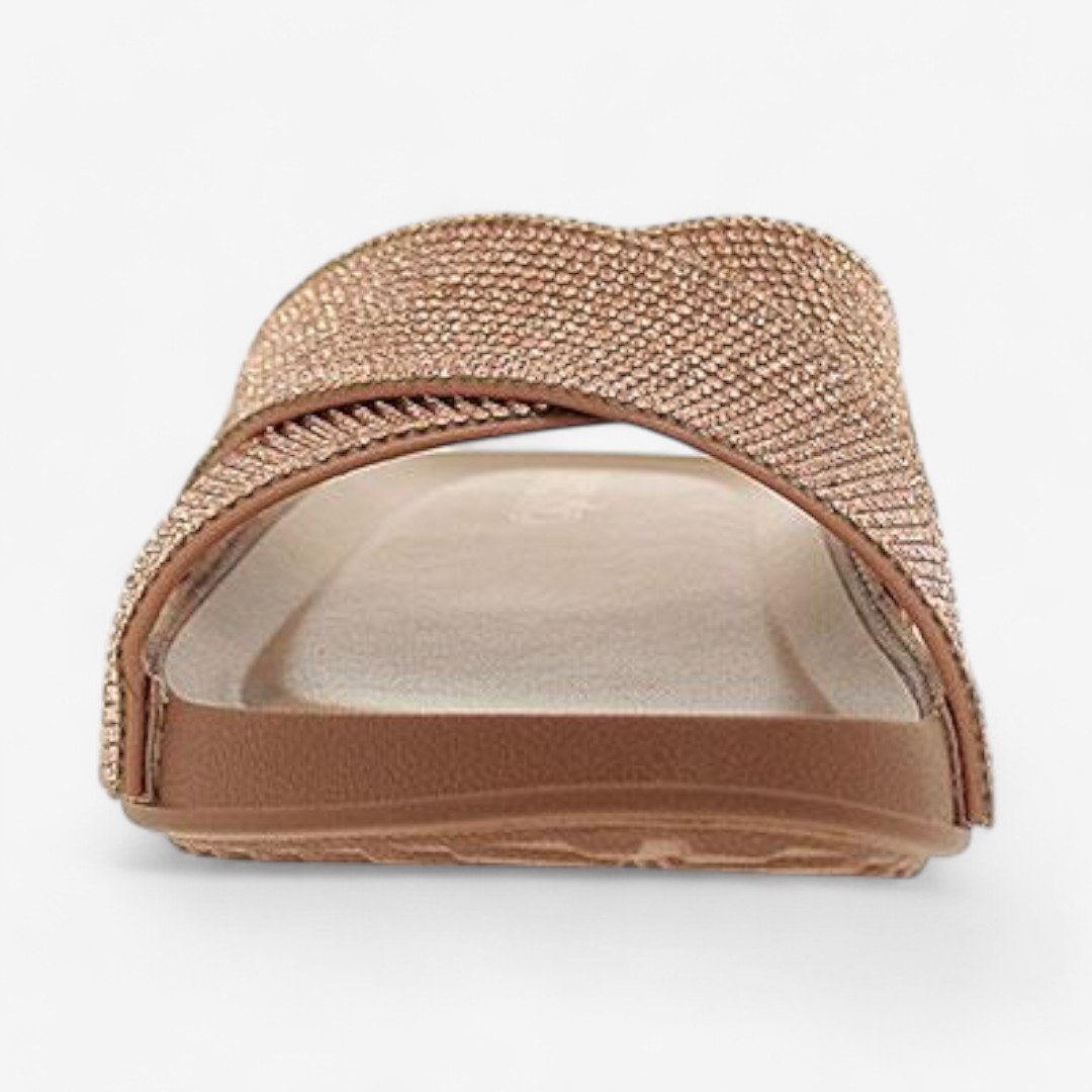 Chinelo Beira Rio Slide Feminino Marrom 3