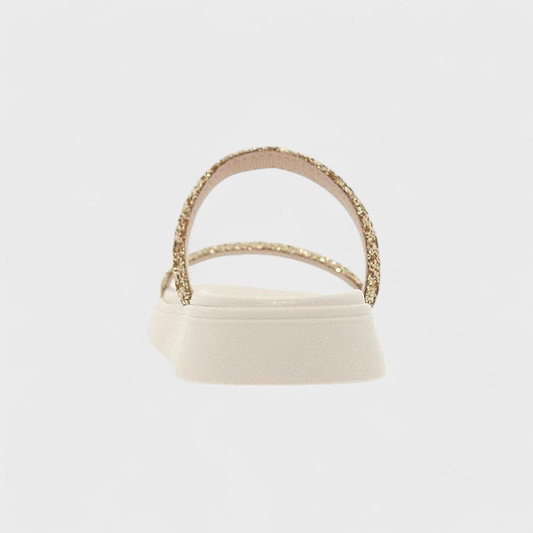 Chinelo Slide Moleca Feminino 5507.100 Dourado 4