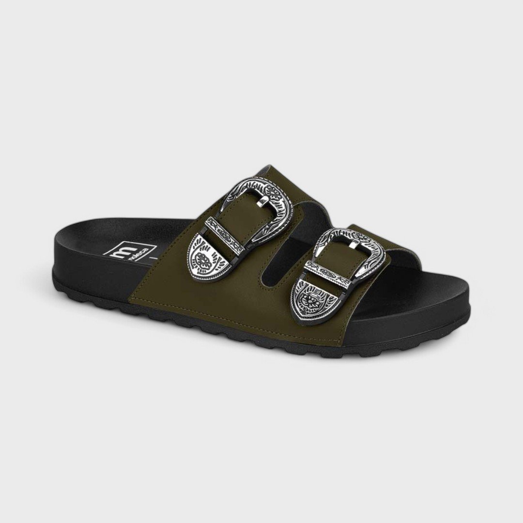 Chinelo Slide Moleca Feminino Verde 2