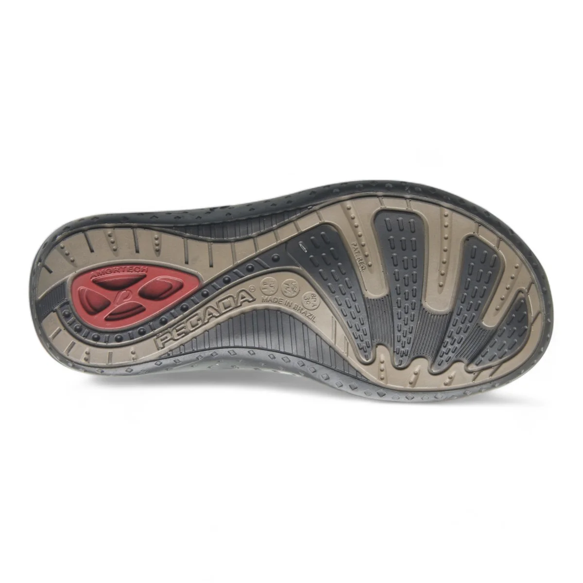 Sandália Pegada Masculina Couro 131662 Marrom 4