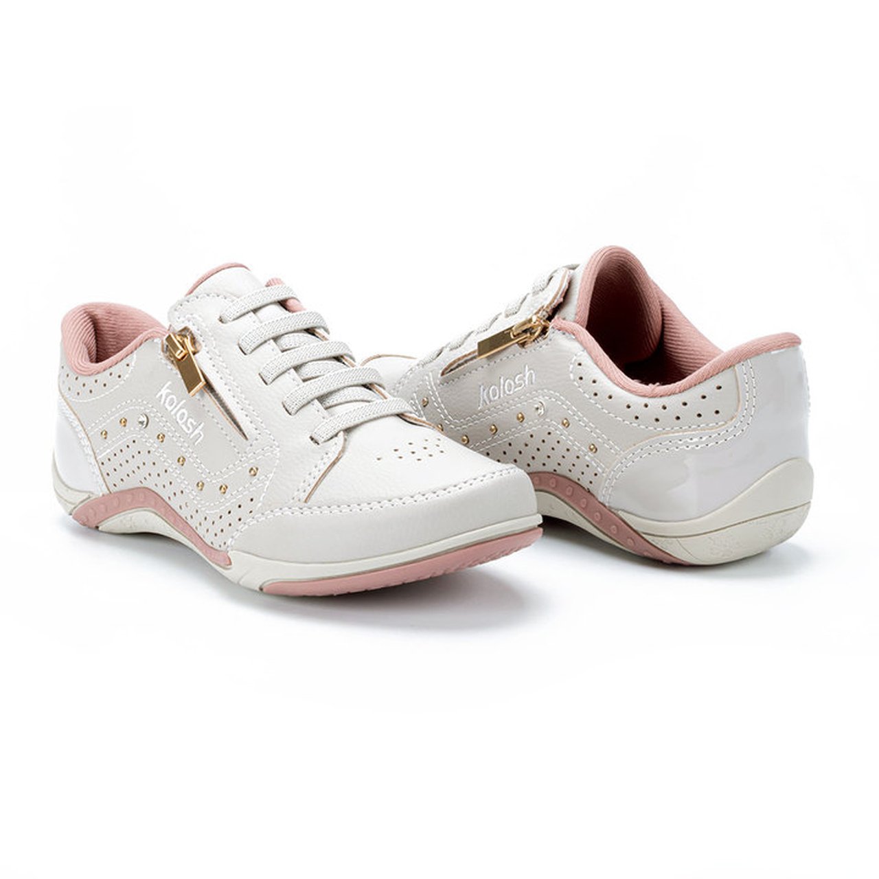 Tênis Kolosh Casual Feminino Branco 2