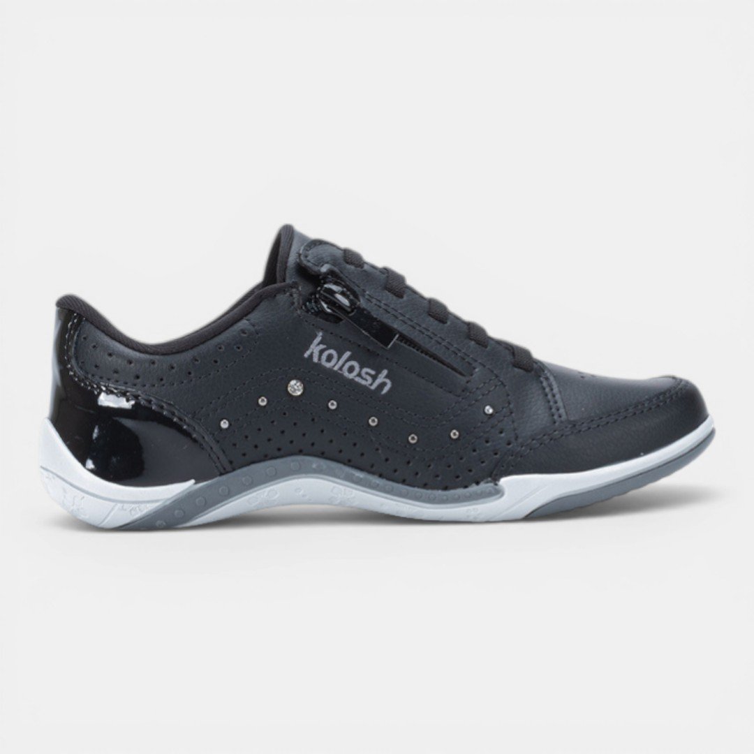 Tênis Kolosh Casual Feminino Preto 1